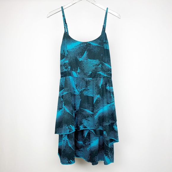 Roxy Dresses & Skirts - ROXY Ruffle Line Print Soft Cotton Sundres…